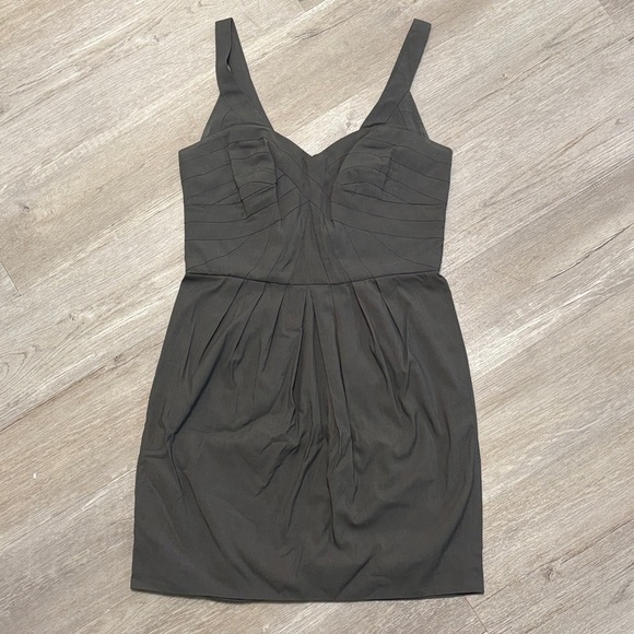 BCBGeneration Charcoal Mini Dress - Picture 1 of 3